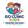 Logotipo de Go Clinic Kids, pediatría con amor